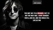 Imagine Wisdom: John Lennon's Life Lessons in Quotes