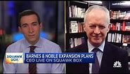 Barnes & Noble CEO on expansion plans: Bookstores are best curated by individual local booksellers