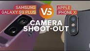 Galaxy S9 Plus vs. iPhone X: The cameras battle it out