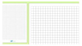 Squared Graph Paper - 1cm Editable