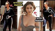 Actress With & Without Makeup ADITI RAO HYDARI | SUNNY LEONE | KATRINA KAIF | Trend Telugu