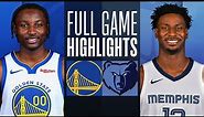 WARRIORS at GRIZZLIES | FULL GAME HIGHLIGHTS | February 2, 2024