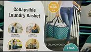 Costco! Clevermade Collapsible Laundry Basket 2 Pack $17 (Instant Savings NOW $13).