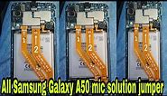 Samsung Galaxy A50 mic problem solution jumper Vikas Tech mobile repairing