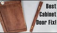Clever Trick to Fix a Broken Cabinet Door
