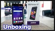 LG Aristo 3 Plus Unboxing And First Look Nice Camera For Metro ByT-mobile