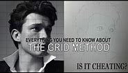 LEARN HOW TO DRAW USING THE GRID!! EASY!!!