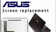 Laptop ASUS A53S K53S X53S Screen Replacement / Wymiana matrycy