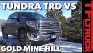Redo! 2018 Toyota Tundra TRD vs a Snowy Gold Mine Hill Off-Road Review