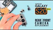 Samsung Galaxy S20 Ultra Front | Rear Camera Replacement - Logic board