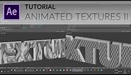 Animated Textures Part II: Applying Textures in Element 3D
