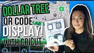 DOLLAR TREE Acrylic QR Code display!! | Easy DIY tutorial