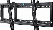 Pipishell UL Listed Tilt TV Wall Mount Bracket Low Profile for Most 37-75 Inch LED LCD OLED Plasma Flat Curved TVs, Large Tilting Mount Fits 16"-24" Wood Studs Max VESA 600x400mm Holds up to 132lbs