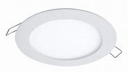 HALO SMD-DM 6 in. 3000K Remodel Canless Lens White Round Integrated LED Recessed Light Kit Surface Mount Trim Kit SMD6R6930WHDM