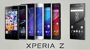 Evolution of Sony Xperia Z Series Smartphones (2013 - 2015)