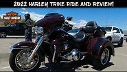 2022 Harley Trike (Tri Glide Ultra) Ride and Review!