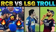 RCB VS LSG IPL TROLL 2023 | KOHLI VS GAMBHIR FIGHT - TODAY TRENDING