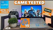 HP 15-DW Laptop Game Tested // IS THE INTEL i3-1115G4 A GAMING CAPABLE CPU? // Plus RAM Upgrade