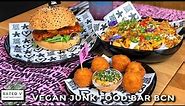 IS IT WORTH THE HYPE??? WE TRIED THE FAMOUS VEGAN JUNK FOOD BAR IN BARCELONA, SPAIN