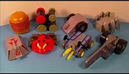 2002 BATTLE-BOTS SET OF 8 McDONALD'S HAPPY MEAL COLLECTION TOY'S VIDEO REVIEW