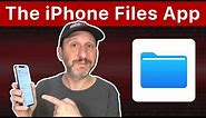 How To Use The iPhone Files App
