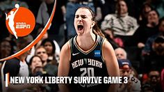 HOLDING ON 👏 New York Liberty vs. Las Vegas Aces WNBA Finals Game 3 | Full Game Highlights