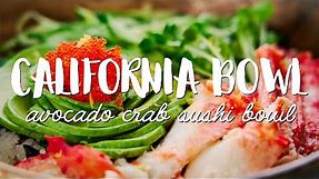 California Sushi Bowl Recipe