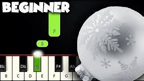 White Christmas | BEGINNER PIANO TUTORIAL + SHEET MUSIC by Betacustic