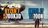 Ryzen 7 5700X3D vs 12700K Benchmarks - Tested in 15 Games and Applications