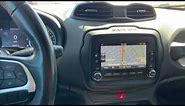 How to properly use navigation system on a Jeep Renegade