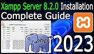 How to Install XAMPP 8.2.0 Server on Windows 10/11 [2023 Update] Run PHP Program | Complete guide