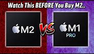 Apple M2 chip vs M1 Pro - How much SLOWER is the M2?