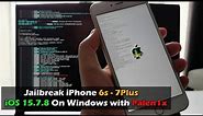 Jailbreak iPhone 6s, 6s Plus - iPhone 7, 7 Plus iOS 15.7.8 On Windows with Palen1x