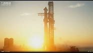 Les deux étages de la fusée Starship ont explosé après leur séparation (SpaceX)