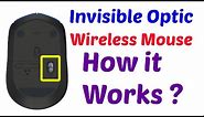 Invisible Optic in Wireless Mouse 🙄 How does wireless Mouse Work without Red LED? 🤷‍♂️ | Som Tips