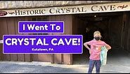 I Visited Crystal Cave in Kutztown, PA - Finding REAL Crystals and Exploring an Underground CAVE!