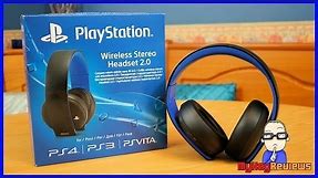 OFFICIAL Sony PlayStation Gold 7.1 Wireless Headset (PS4) | Unboxing, Set-Up & Review | MyKeyReviews