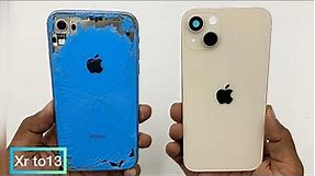 How to making iPhone XR to iPhone 13 | DIY iPhone 13 Housing