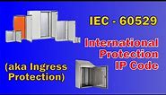 International Protection (IP Code) aka "Ingress Protection" according to IEC-60529