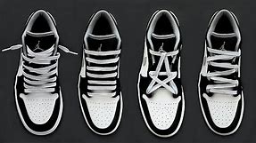 5 WAYS HOW TO LACE NIKE AIR JORDAN 1 LOW | 5 Laces Styles