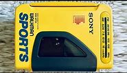 Sony WM-AF54 [COLLECTIBLE] Walkman Cassette Player, Excellent Yellow, Working !