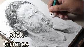 Speed Drawing: Rick Grimes (The Walking Dead)