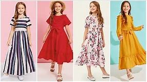 12 Year Girl Dress Design 2022| 12 Year Girl Frock Dress| Midi Dress for 12 Year Girl| 12 Midi Girls
