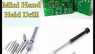 Mini Hand Drill For PCB Board | PCB Board Mini Hand Drill Machine