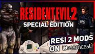 RESIDENT EVIL 2 SPECIAL EDITION ON SEGA DREAMCAST MODDED AND AWESOME! GDI AND CDI LINKS INCLUDED