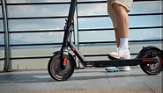 App-Enabled Electric Kick Scooter-500W Motor 36V 15AH Battery, 10" Pneumatic Tire Disc Brake, Up to 28 Miles Long-Range and 19 MPH, 330lbs Weight Capacity, Commuter E-Scooter for Adults