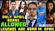 Famous People Born In April(top 30)|MUVEEVERSE