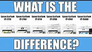 Epson EcoTank SUPERTANK Printers Compared ET-2720 vs ET-2760 vs ET-3710 vs ET-3760 ET-4760 ET-15000