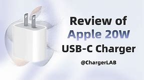 Review of New Apple 20W Charger for iPhone 15 Series