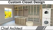 Custom Cabinets for a Closet Design